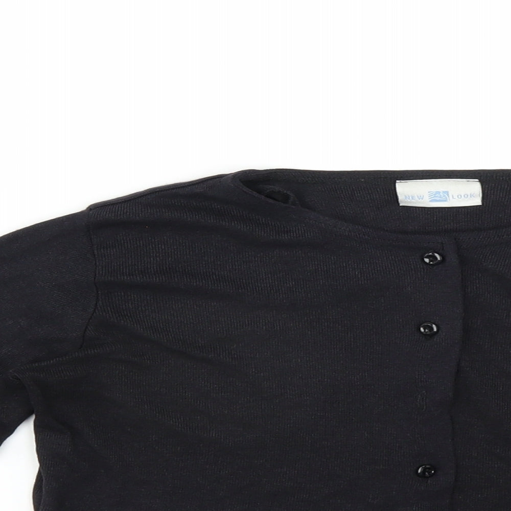 New Look Womens Blue   Cardigan Jumper Size 10