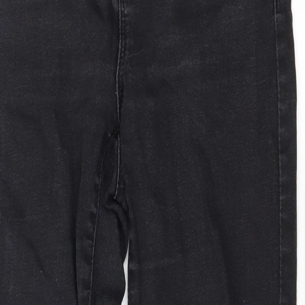 Denim & Co. Womens Black  Denim Skinny Jeans Size 6 L27 in