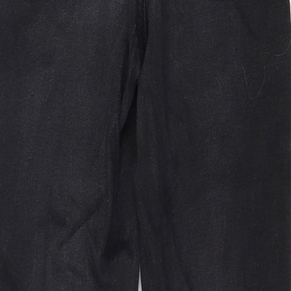 Denim & Co. Womens Black  Denim Skinny Jeans Size 6 L27 in