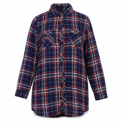 Atmosphere Womens Blue   Basic Button-Up Size 10