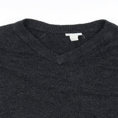 H&M Mens Grey   Pullover Jumper Size XS
