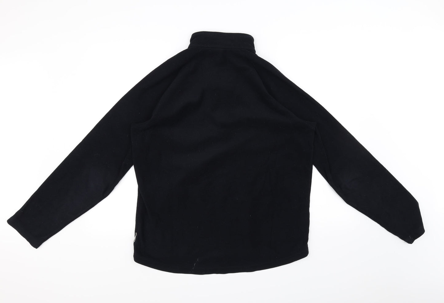 Preworn Mens Black   Henley Jumper Size L