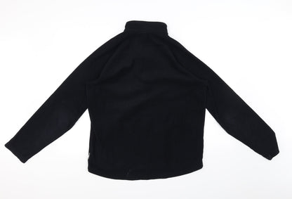 Preworn Mens Black   Henley Jumper Size L