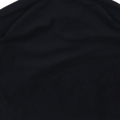 Preworn Mens Black   Henley Jumper Size L