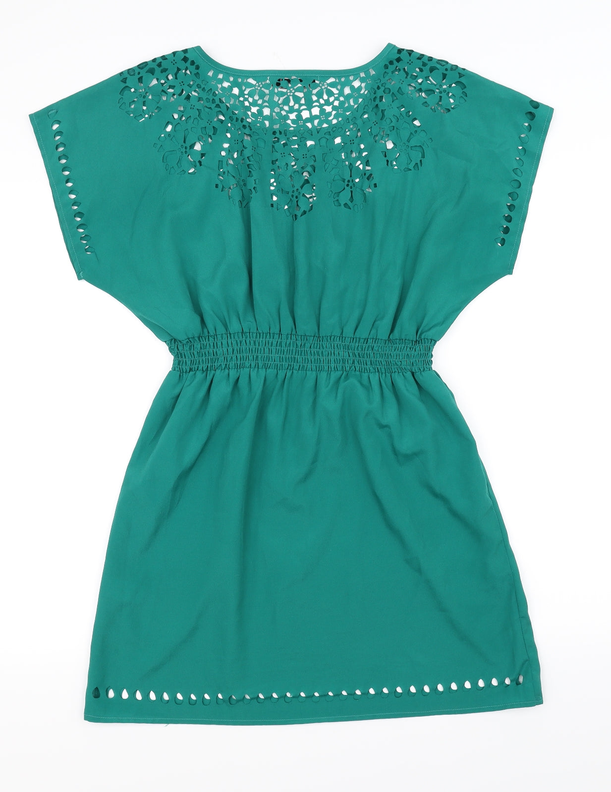 FOREVER 21 Womens Green   Basic Blouse Size 8