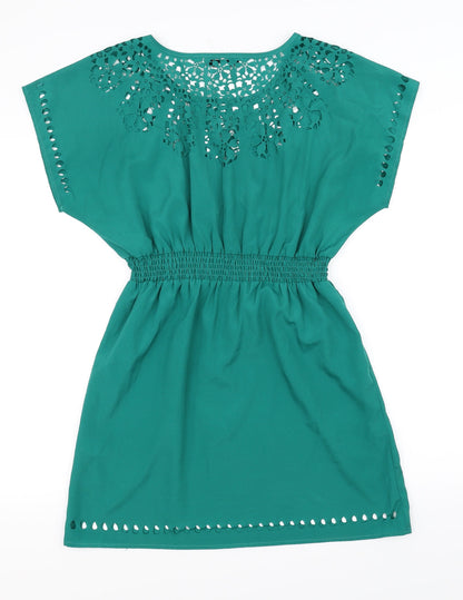 FOREVER 21 Womens Green   Basic Blouse Size 8