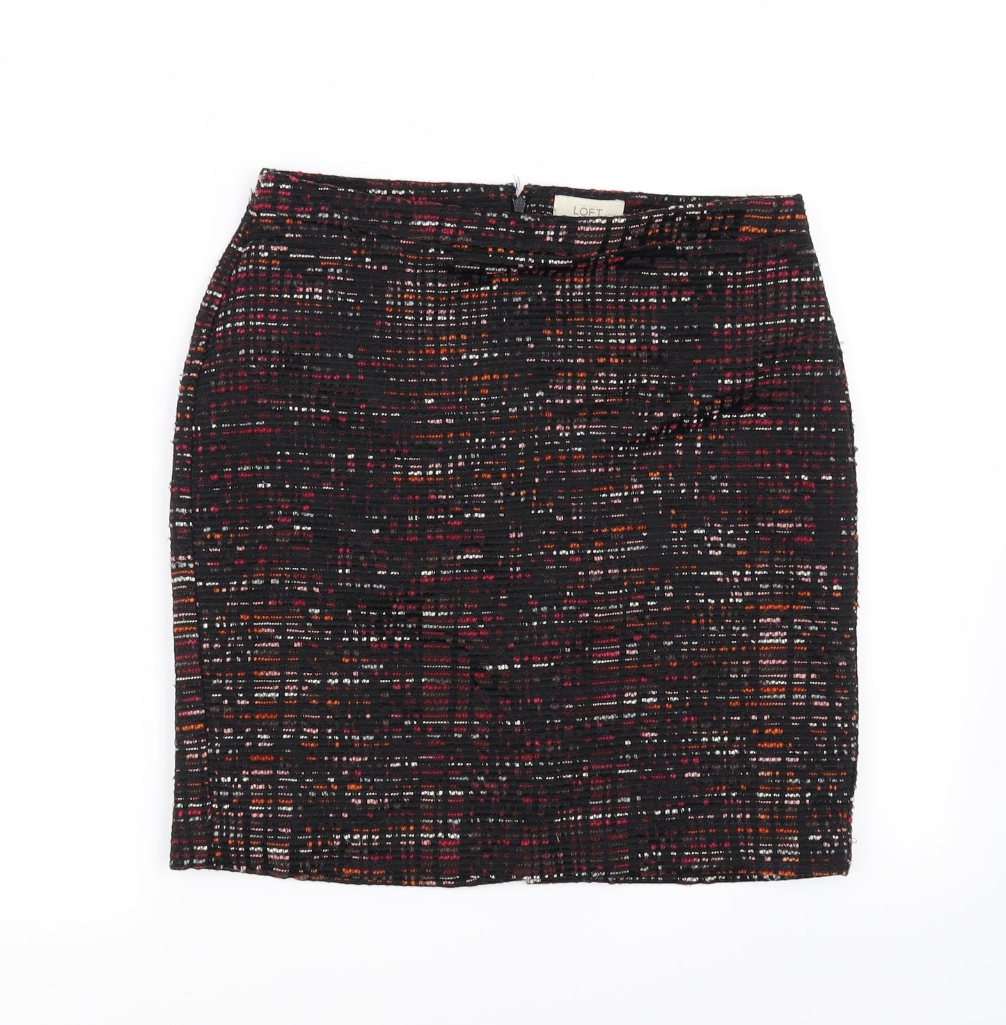 LOFT Womens Black   A-Line Skirt Size 6