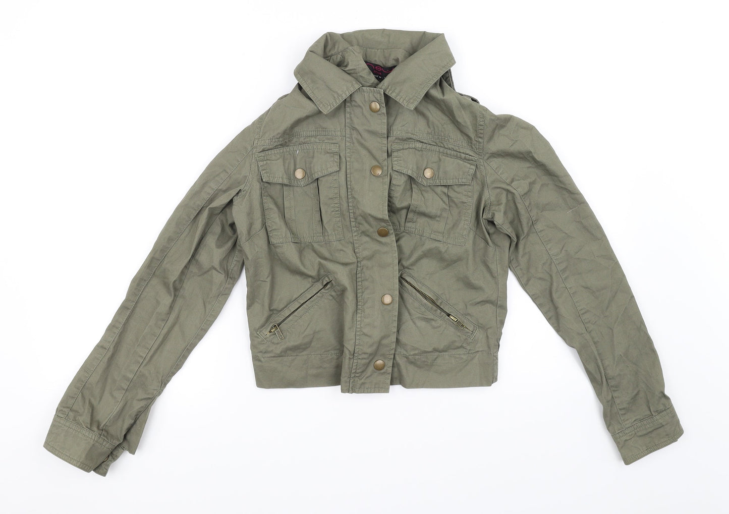 Womens UK Size 8 New Look Green Jacket