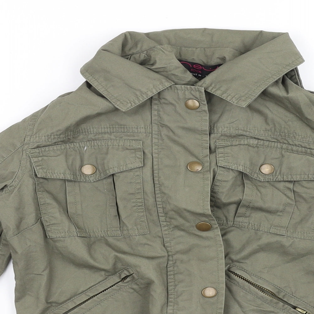 Womens UK Size 8 New Look Green Jacket