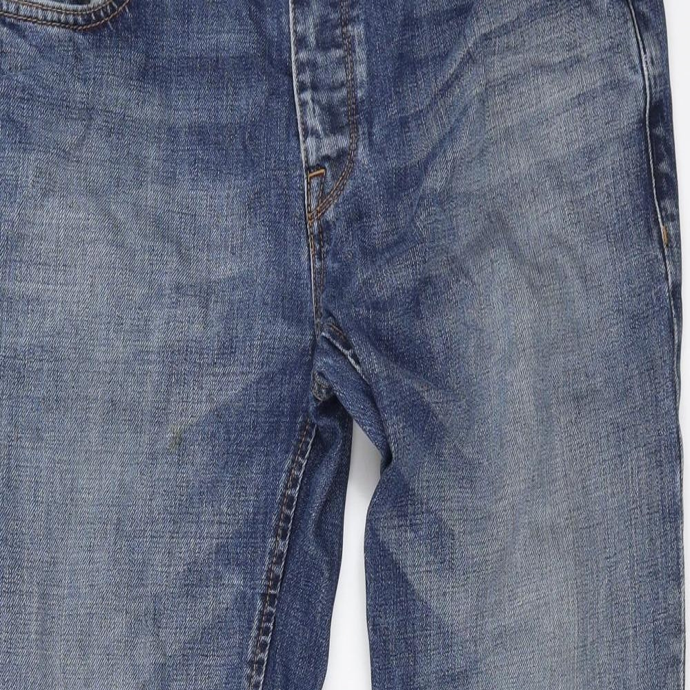 Mens UK Size 32 in NEXT Regular Fit Straight Blue Jeans