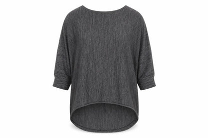 Front view of Krisp women’s grey knit jumper, size L