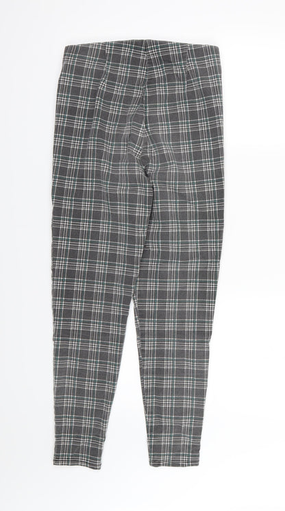 George Womens Grey Striped Denim Jegging Jeans Size 10 L27 in