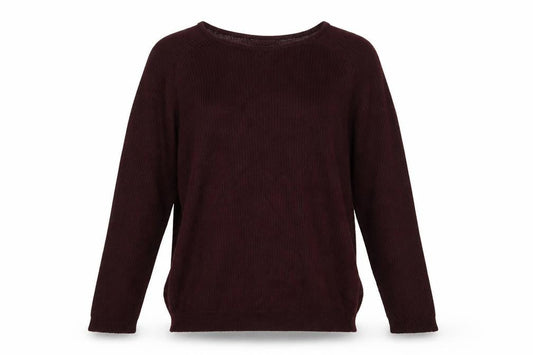 Pull&Bear Womens Red  Knit Pullover Jumper Size M