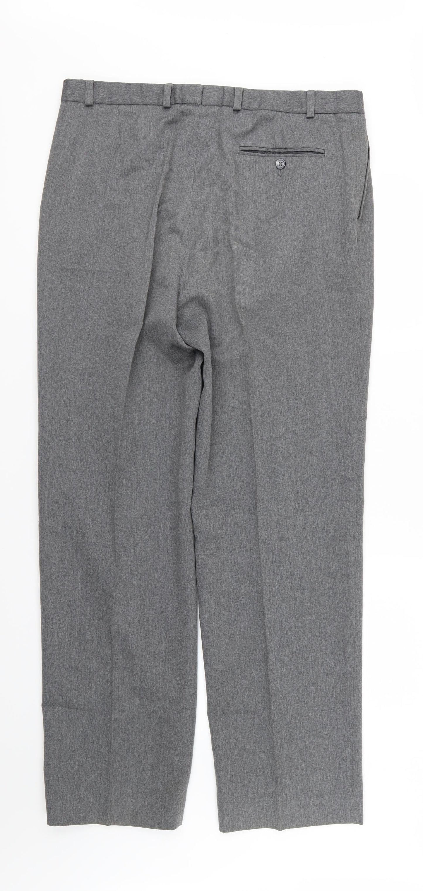 Womens UK Size 36 Marks and Spencer Regular Fit  Grey Trousers