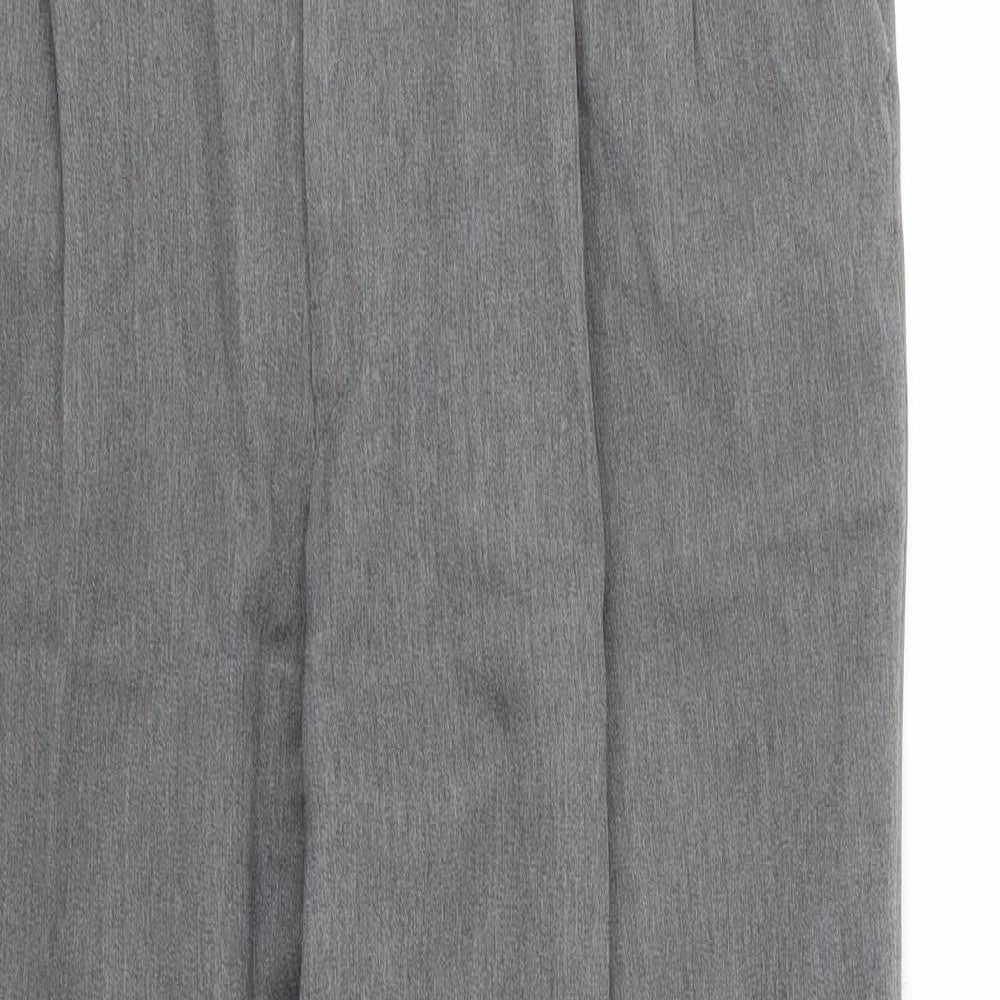 Womens UK Size 36 Marks and Spencer Regular Fit  Grey Trousers