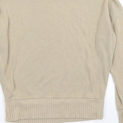 Additional view of PRETTYLITTLETHING women’s beige knit jumper, size S
