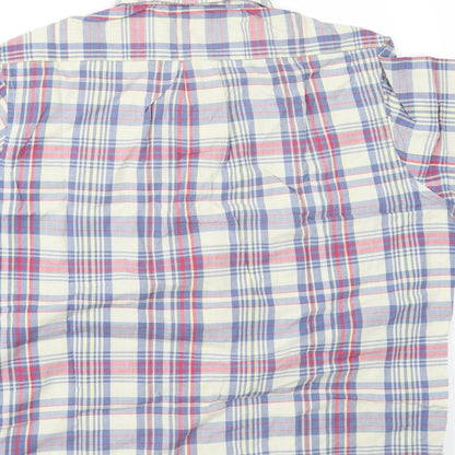 THE NEW IVY BRAND Mens Multicoloured Check   Button-Up Size M