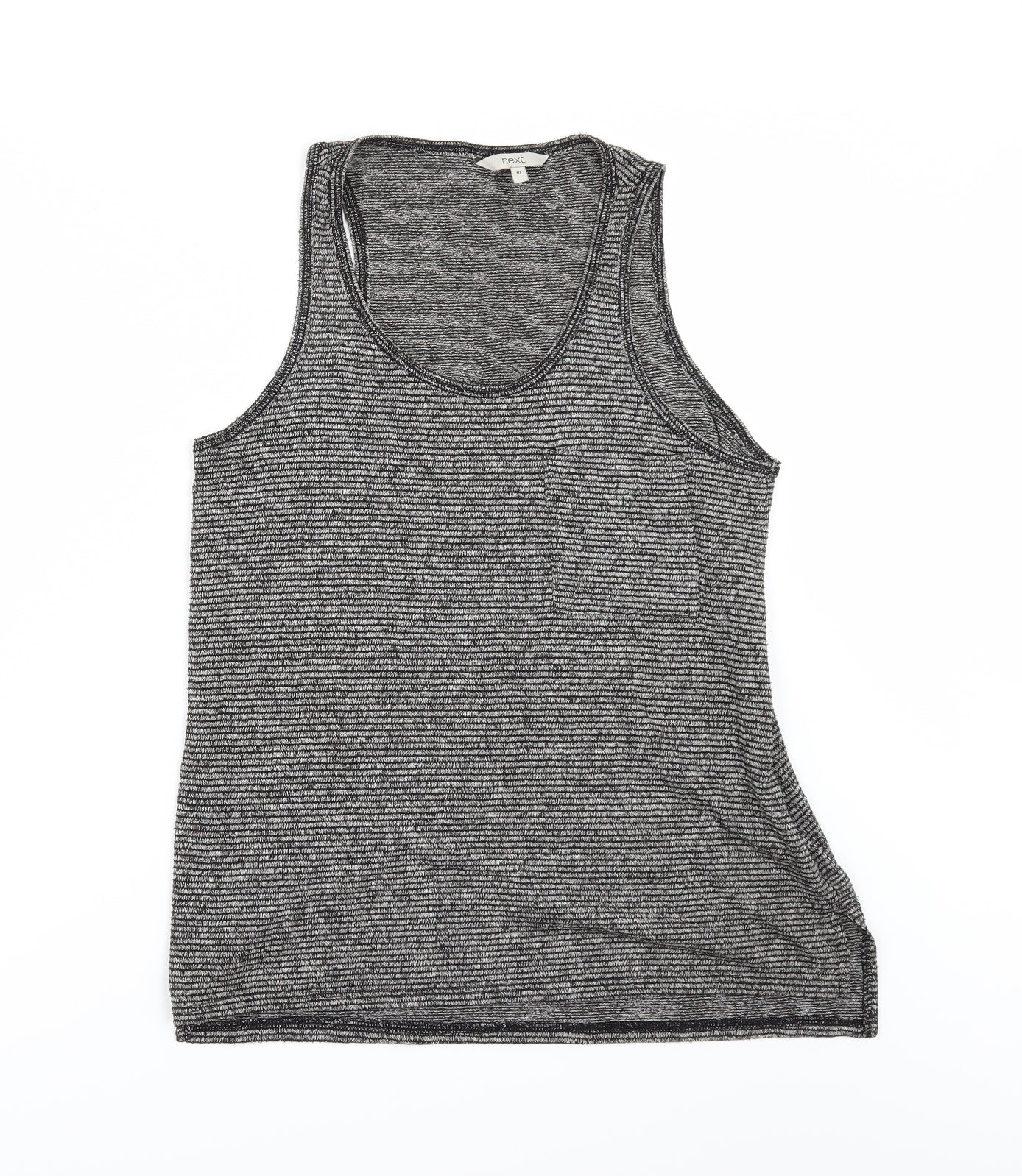 Womens UK Size 10 NEXT Grey Tunic T-Shirt
