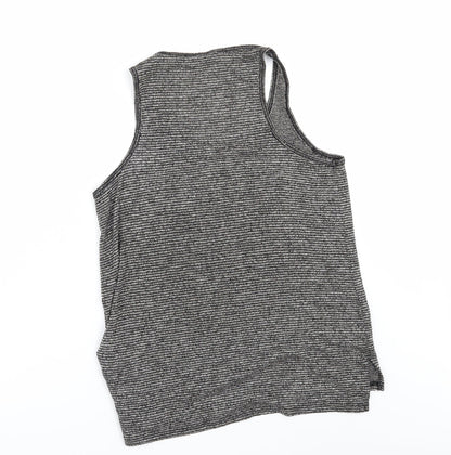 Womens UK Size 10 NEXT Grey Tunic T-Shirt