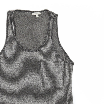 Womens UK Size 10 NEXT Grey Tunic T-Shirt