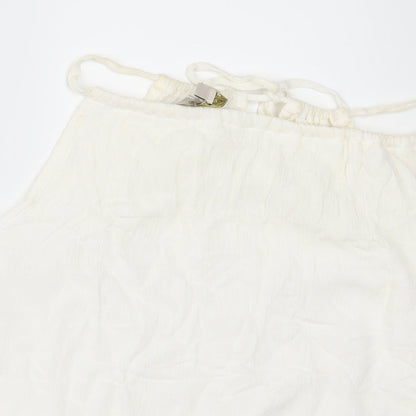 Parisian Collection Womens White   Camisole Blouse Size L