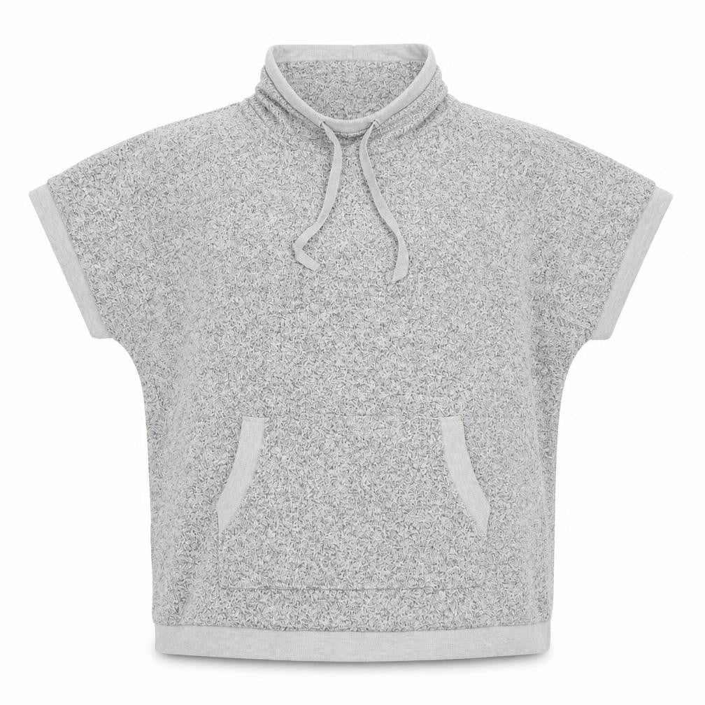 Front view of Tu women’s grey jumper, size M