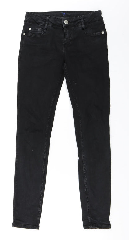 Les Petites Womens Black  Denim Skinny Jeans Size 36 L28.5 in