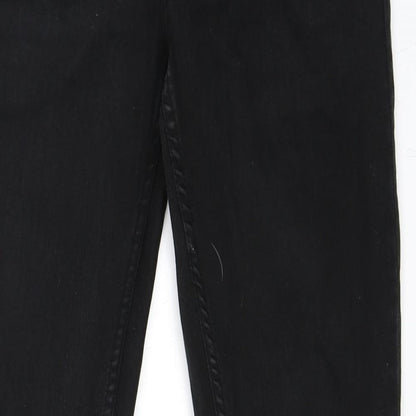 Les Petites Womens Black  Denim Skinny Jeans Size 36 L28.5 in