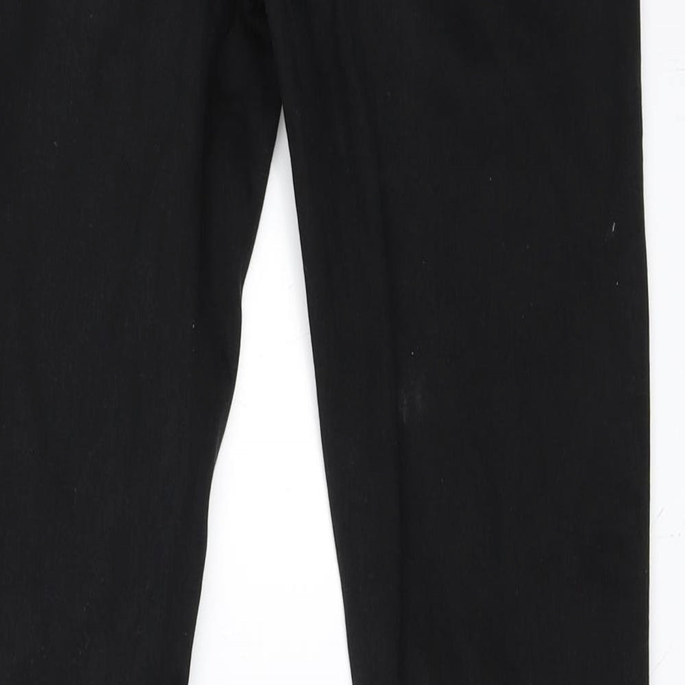 Les Petites Womens Black  Denim Skinny Jeans Size 36 L28.5 in