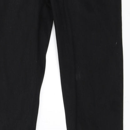 Les Petites Womens Black  Denim Skinny Jeans Size 36 L28.5 in