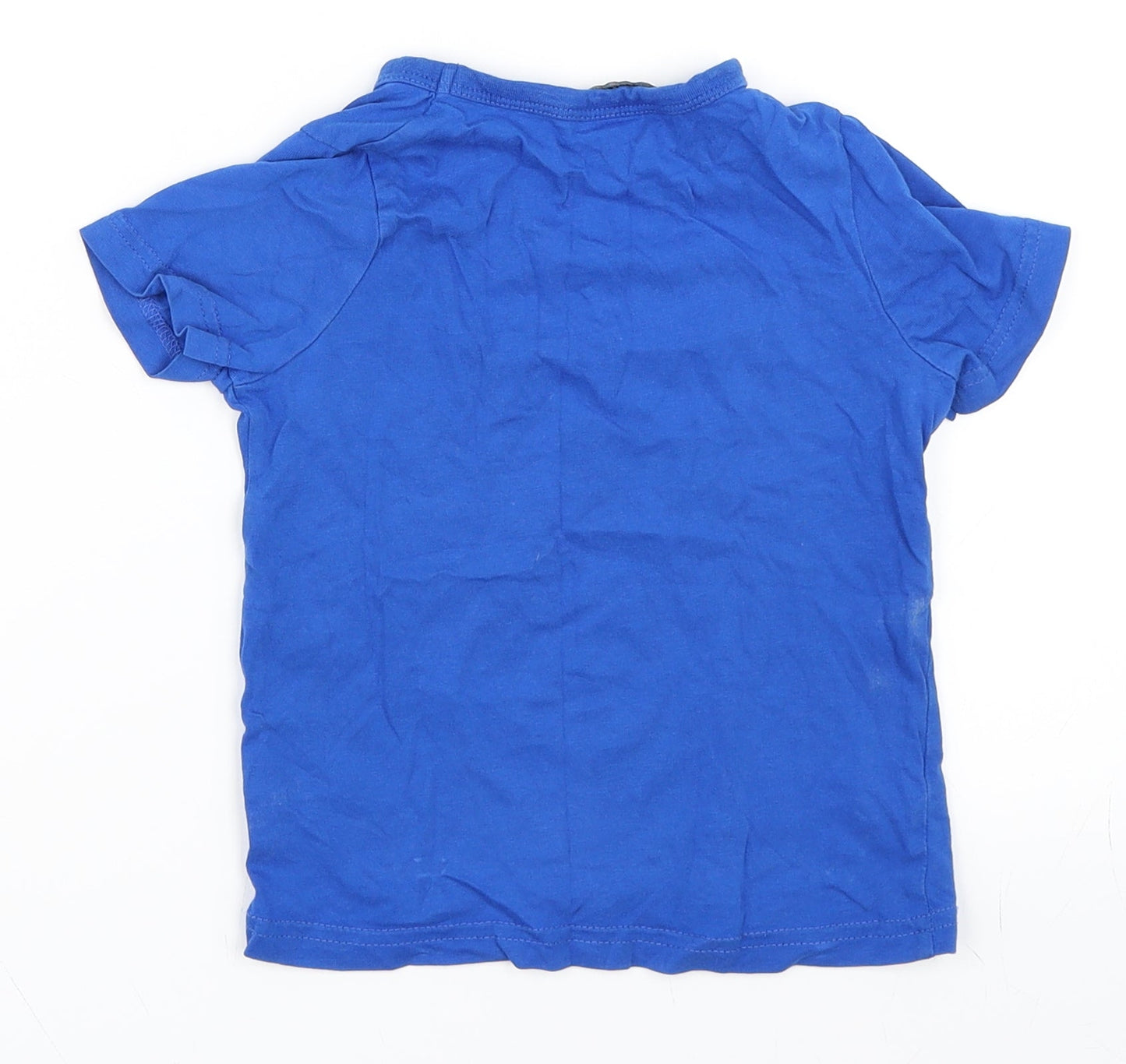 George Boys Blue   Basic T-Shirt Size 2-3 Years  - Shark