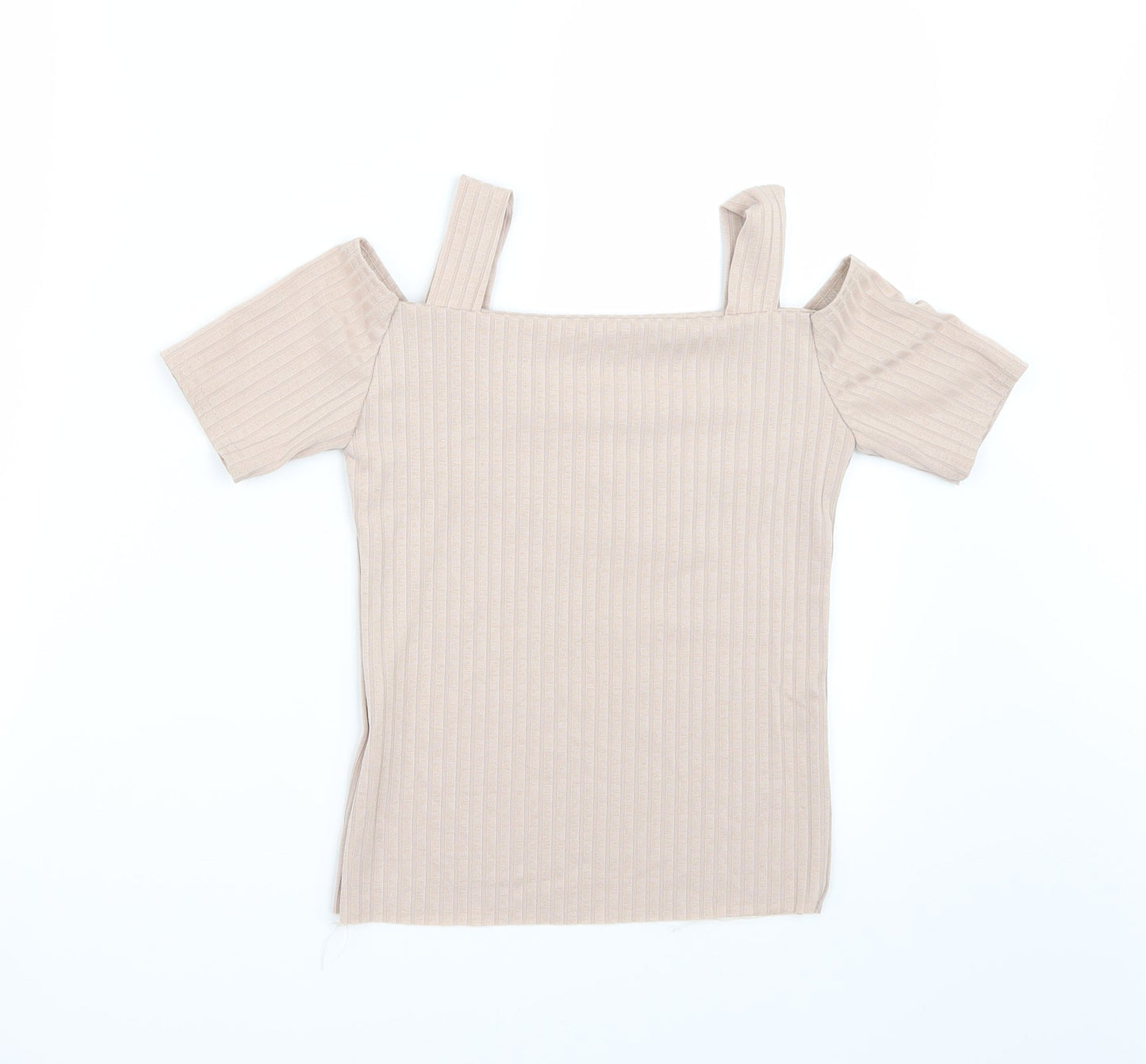 Womens UK Size 8 Select Pink Basic T-Shirt