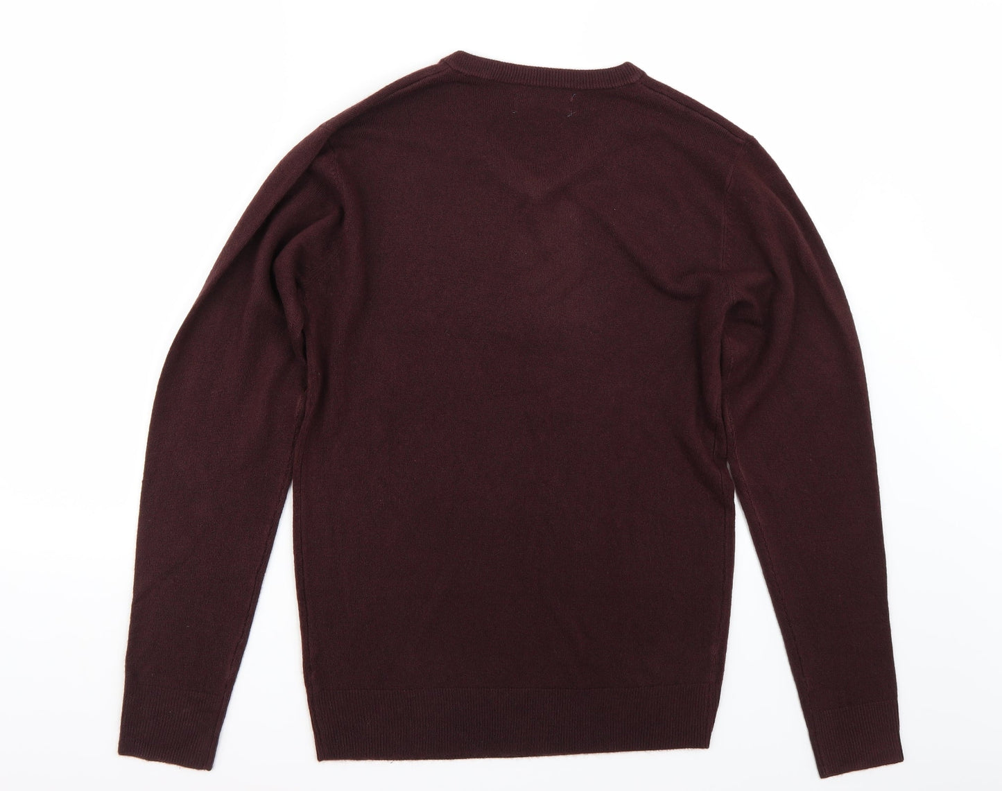 Easy Mens Brown   Pullover Jumper Size S