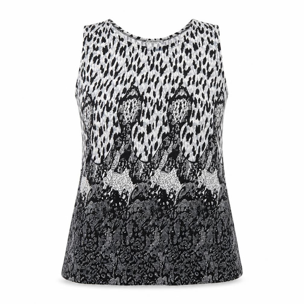 Womens UK Size M Yue sheng Black Basic T-Shirt