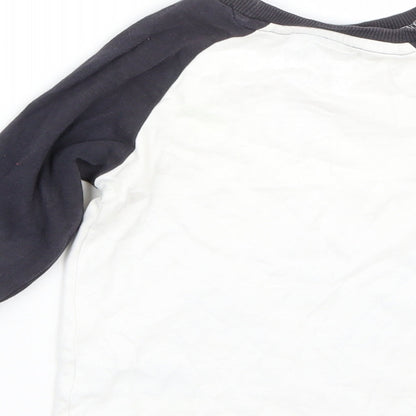 NEXT Boys White   Basic T-Shirt Size 3 Years