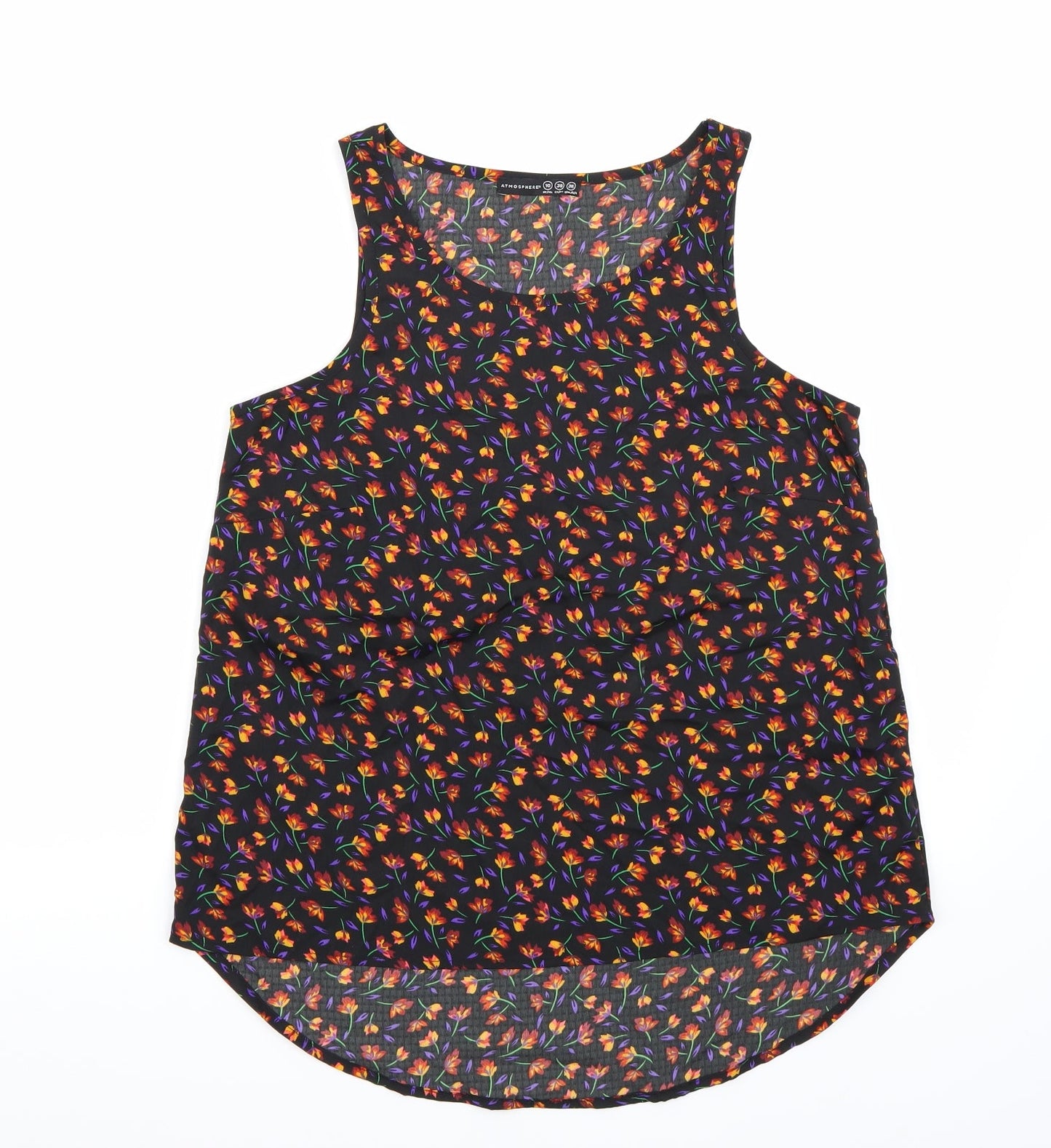 Primark Womens Black   Basic T-Shirt Size 10