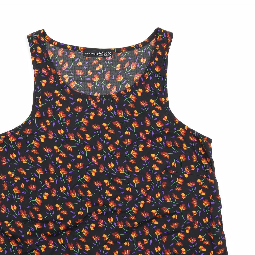 Primark Womens Black   Basic T-Shirt Size 10