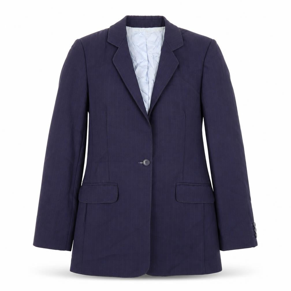 Womens UK Size 10 Marks and Spencer Regular Blue Blazer