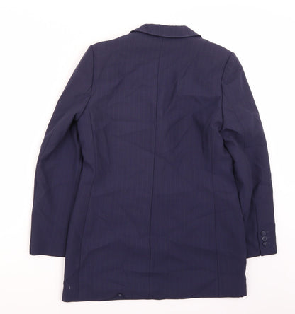 Marks and Spencer Womens Blue   Jacket Blazer Size 10