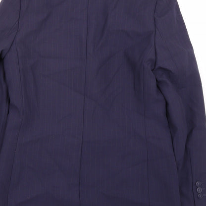 Marks and Spencer Womens Blue   Jacket Blazer Size 10