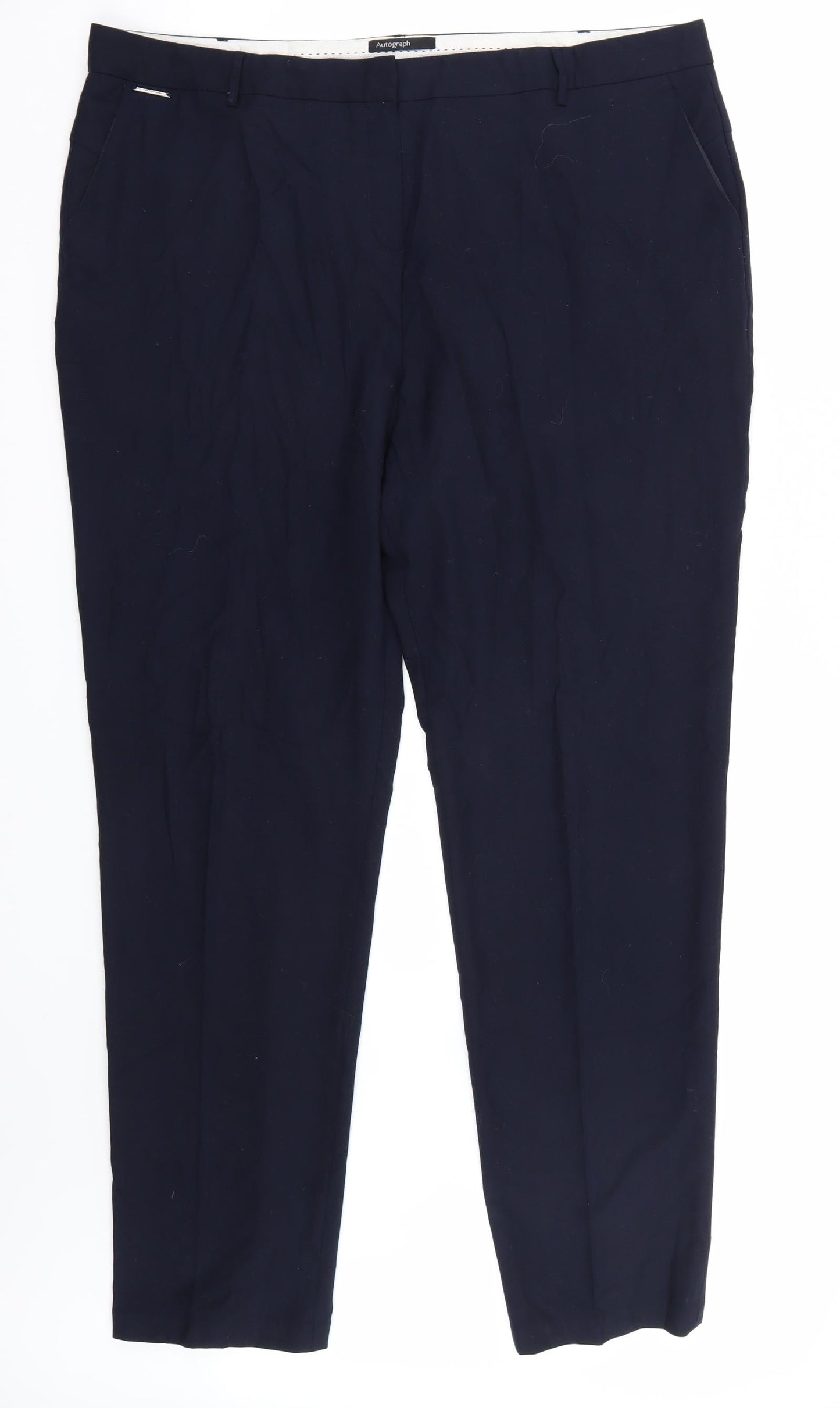 Autograph Mens Blue   Trousers   L33 in