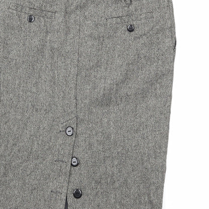 Miss Selfridge Womens Grey   Straight & Pencil Skirt Size 10