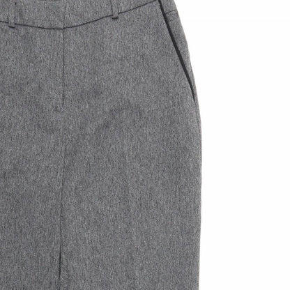 Womens UK Size 10 Dorothy Perkins Regular Fit  Grey Trousers