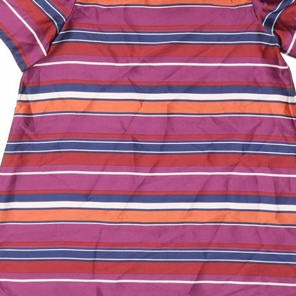 New Look Womens Purple Striped  Shift  Size 10