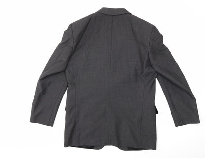 Mens UK Size 40 Copperstone Regular Grey Suit Jacket