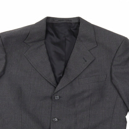 Mens UK Size 40 Copperstone Regular Grey Suit Jacket