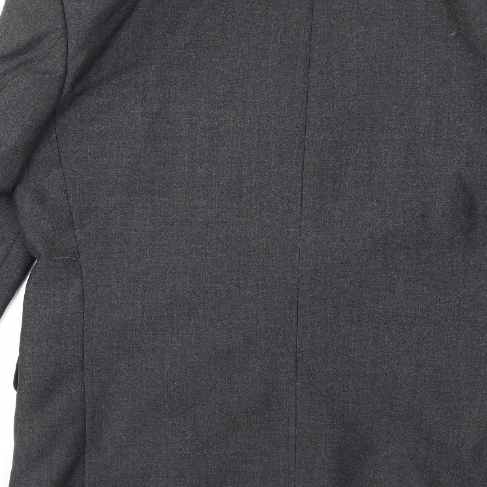 Mens UK Size 40 Copperstone Regular Grey Suit Jacket