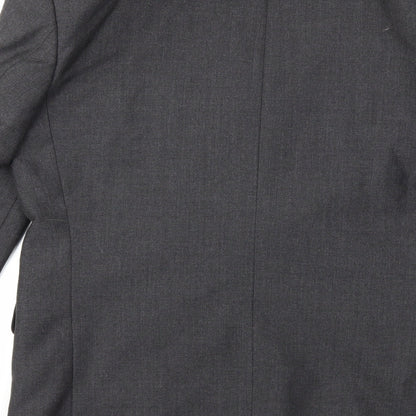 Mens UK Size 40 Copperstone Regular Grey Suit Jacket