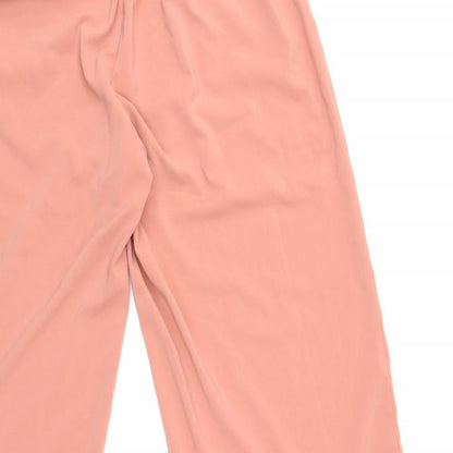 New Look Womens Pink   Trousers  Size 14 L25 in