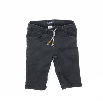 NEXT Boys Black  Denim Cropped Jeans Size 7 Years
